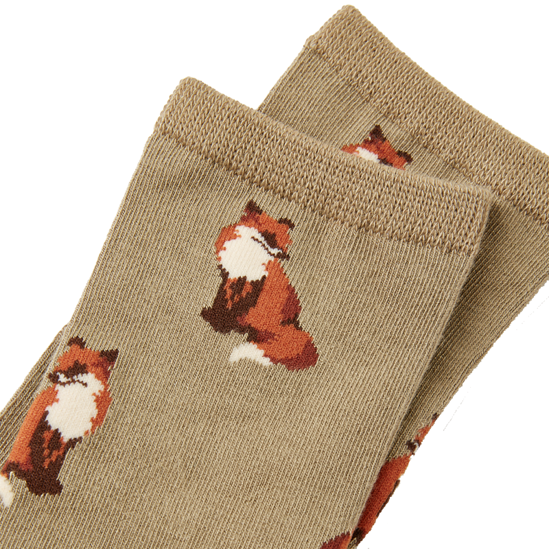 Joules Excellent Everyday Socks - Natural Fox-2